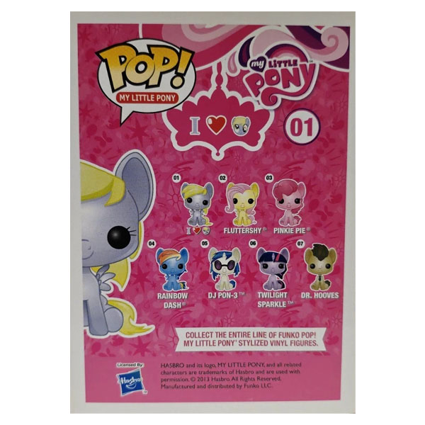 Funko POP #01 My Little Pony I Love Derpy Figure